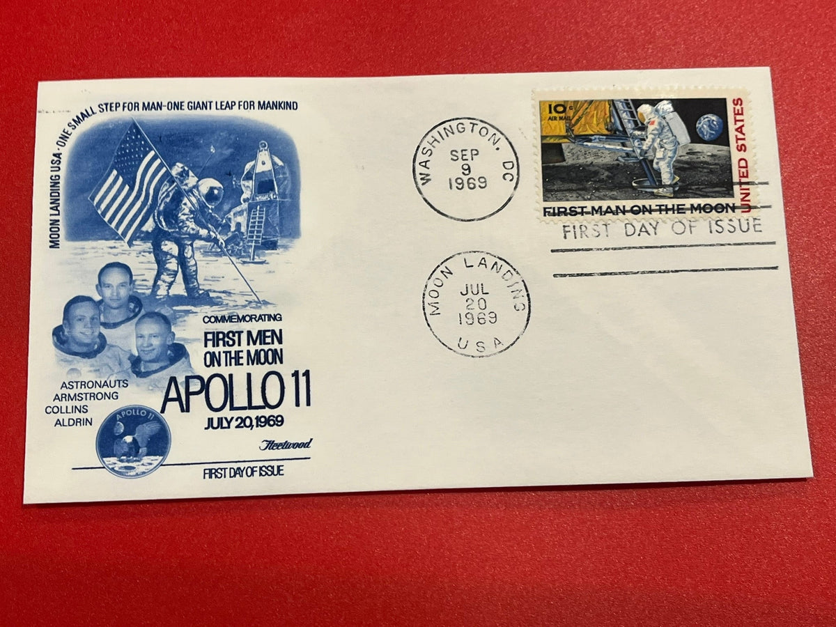 10c First Man On The Moon  FDC