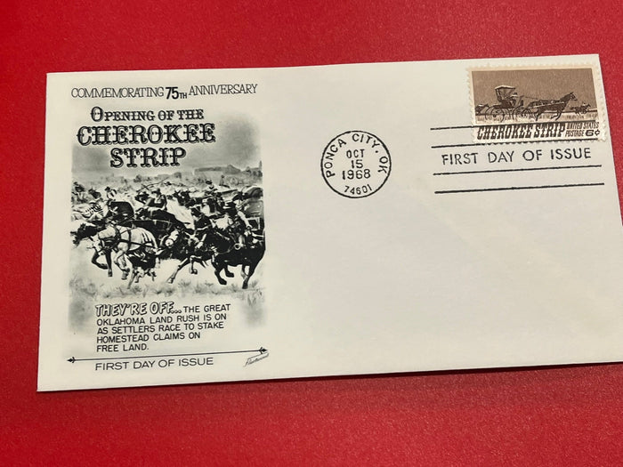 Cherokee Strip FDC
