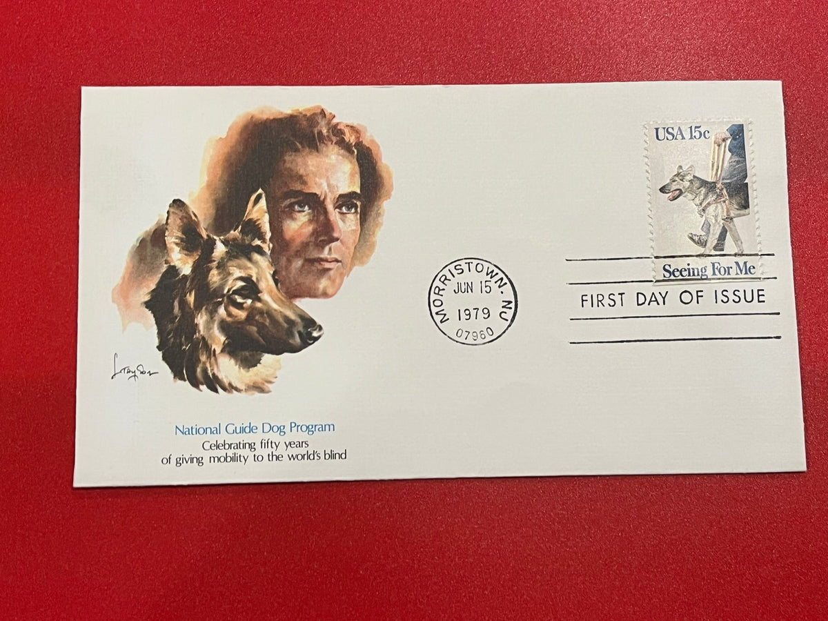 15c National Guide Dog FDC