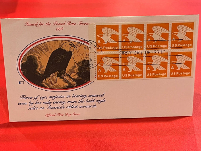 1978 "A" Postage FDC