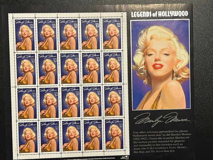1995 32c. Marilyn Monroe