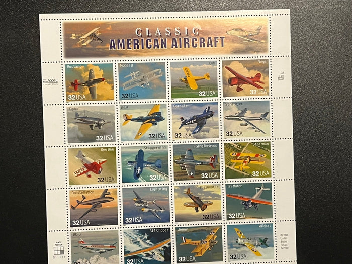 1997 32c Classic American Aircraft