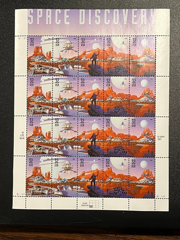 1998 32c Space Discovery