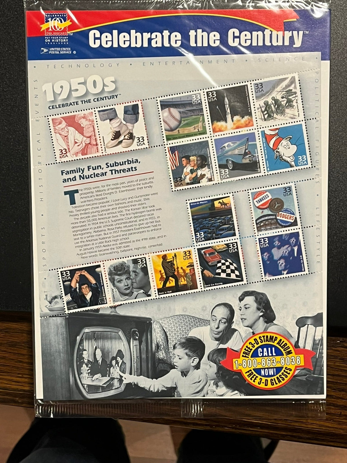 1999 33c Celebrate the Century: 1950s