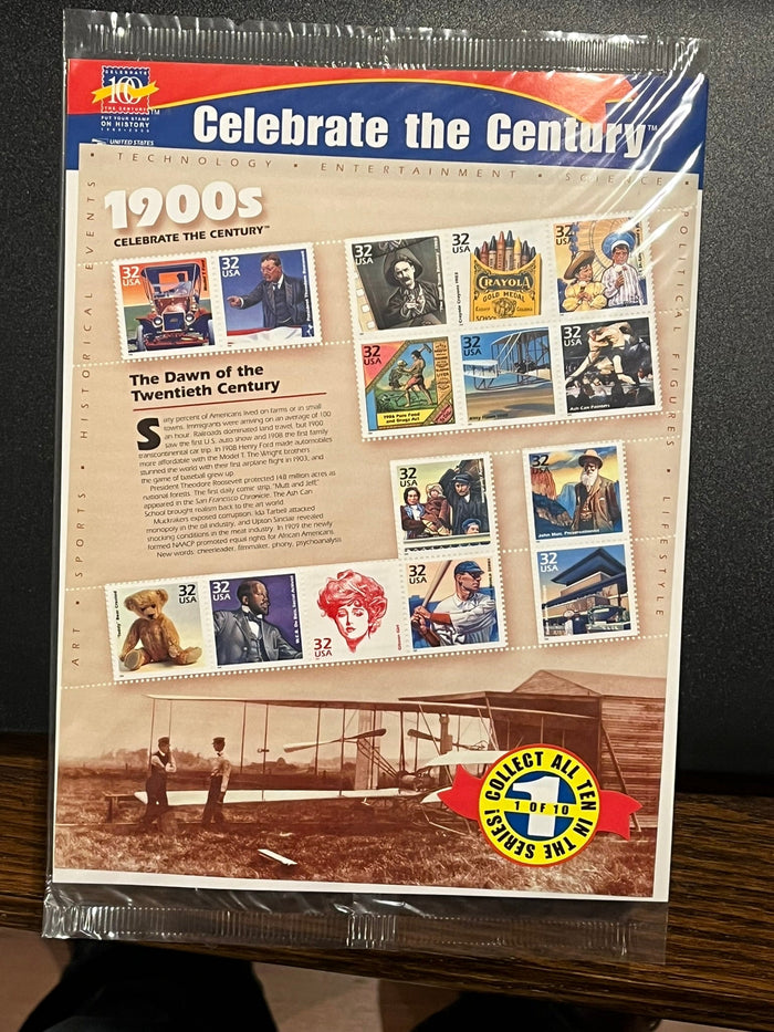 1998 32c Ceelebrate the Century 1900s