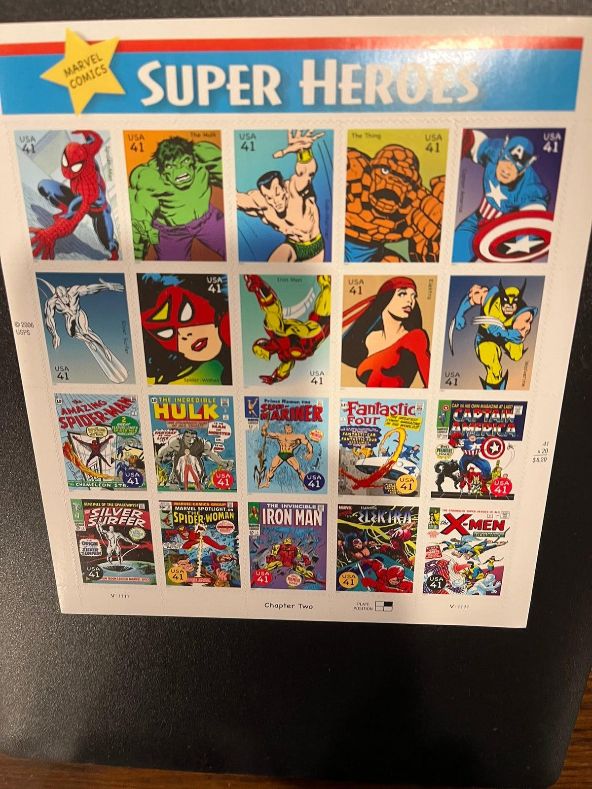 2007 41c Marvel Comics Super Heroes