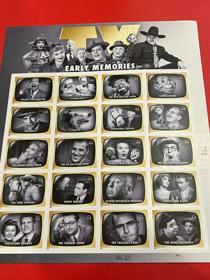 2009 44c Early TV Memories