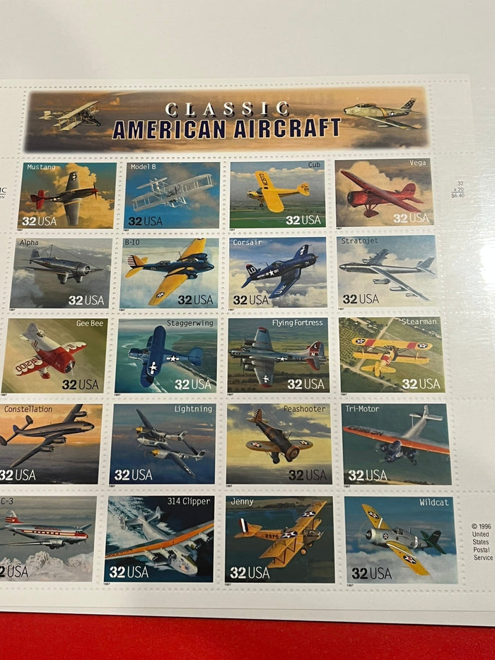 1997 32c Classic American Aircraft