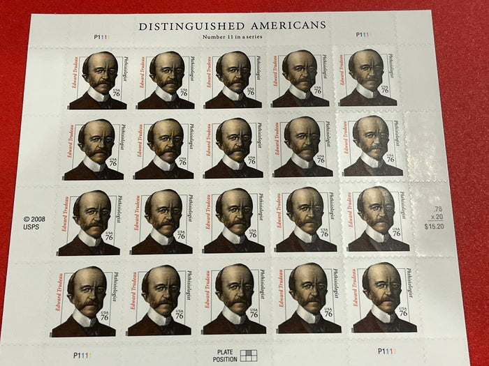 2008 76c Distinguished Americans: Edward Trudeau