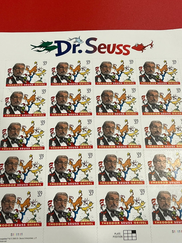 2004 37c Dr. Seuss