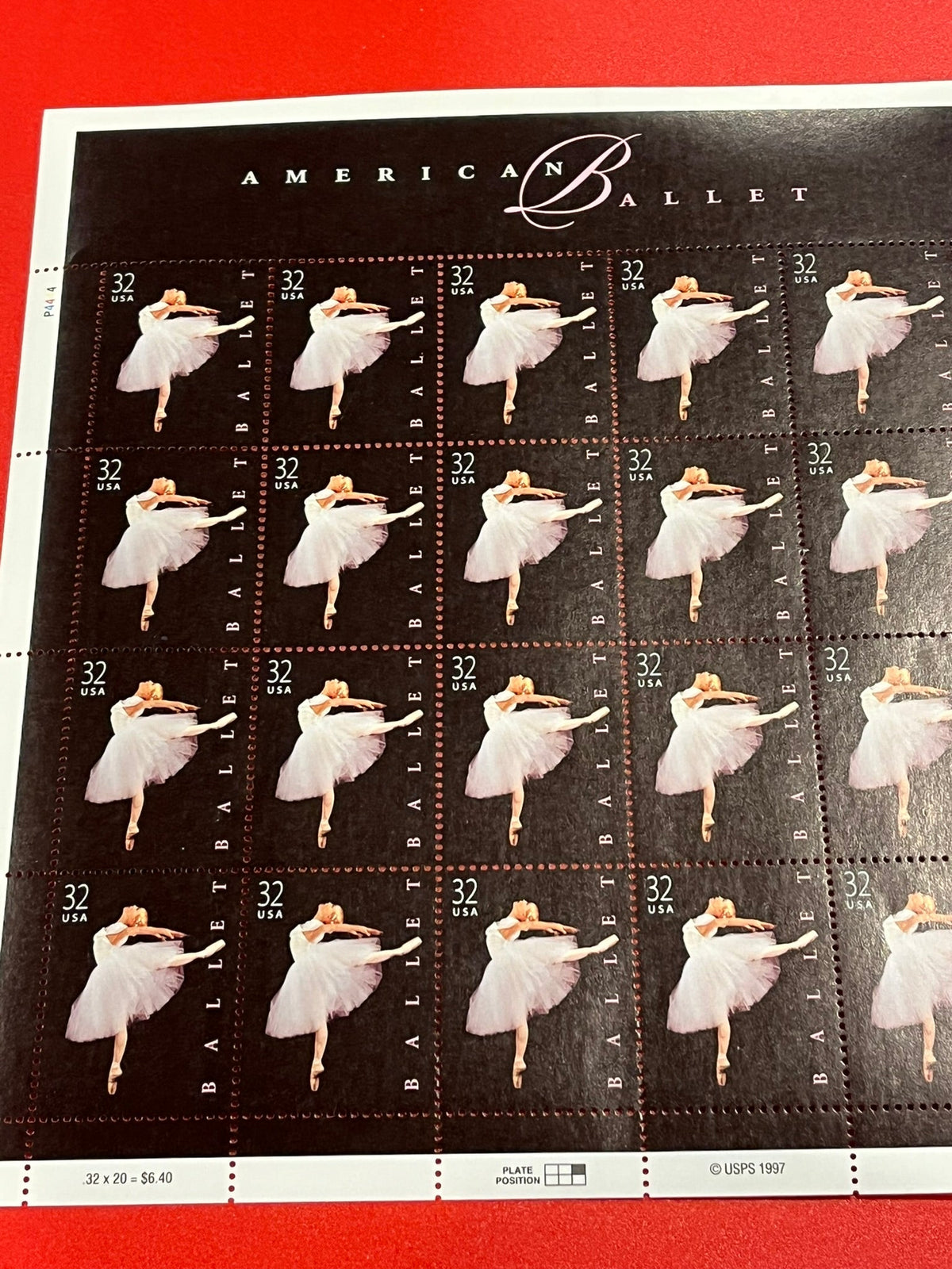 1998 32c American Ballet