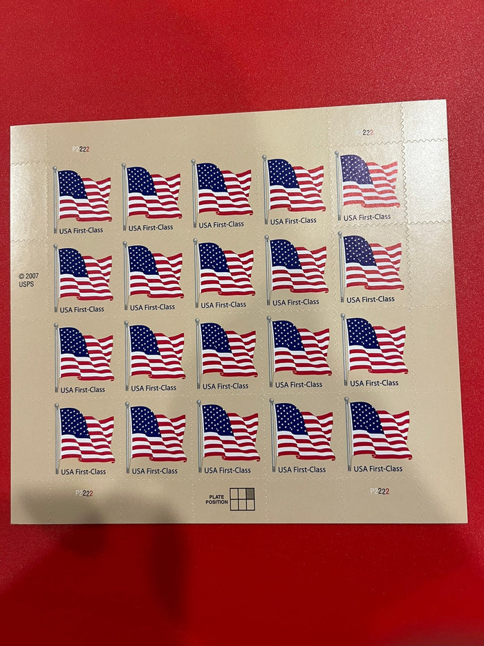 2007 41c American Flag