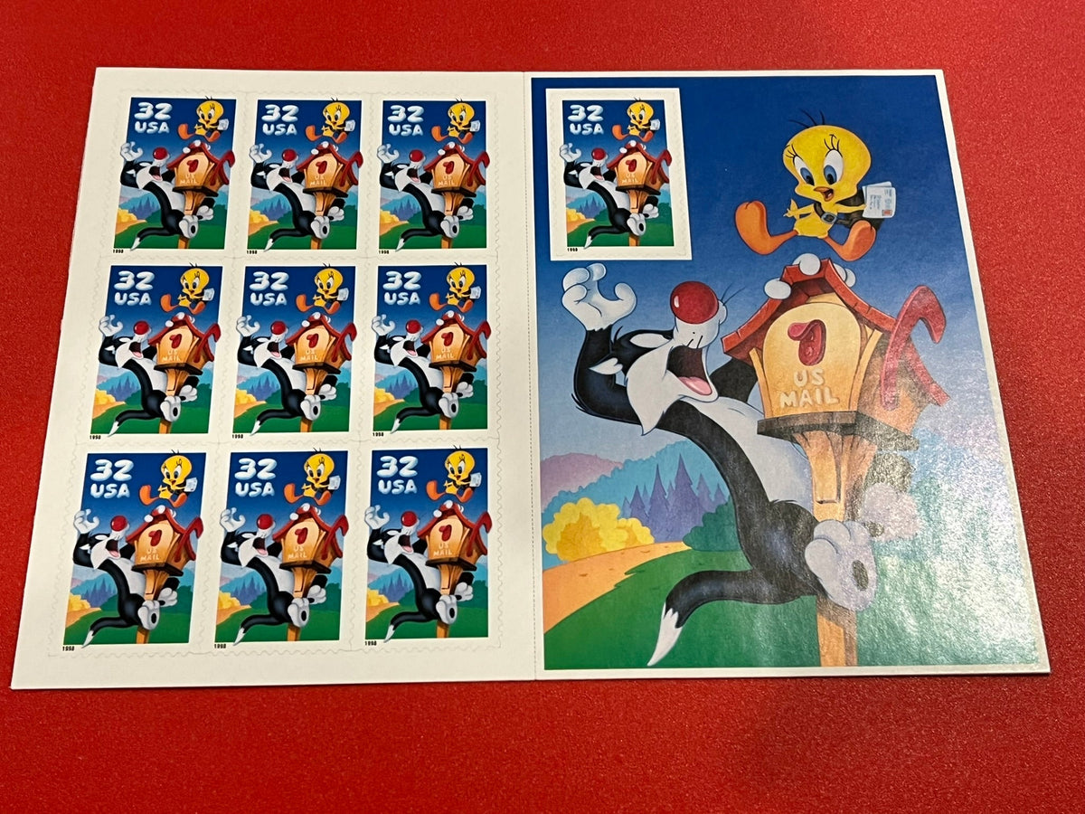 1998 32c Sylvester & Tweety