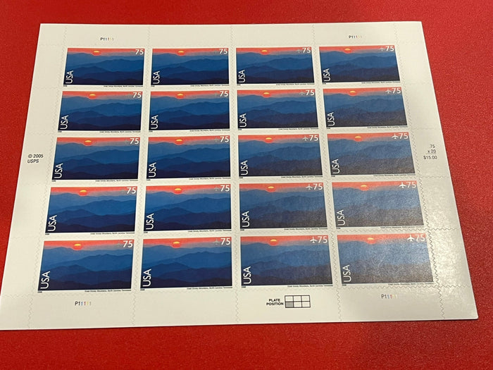 2006 75c Scenic American Landscapes - Great Smokey Mountains