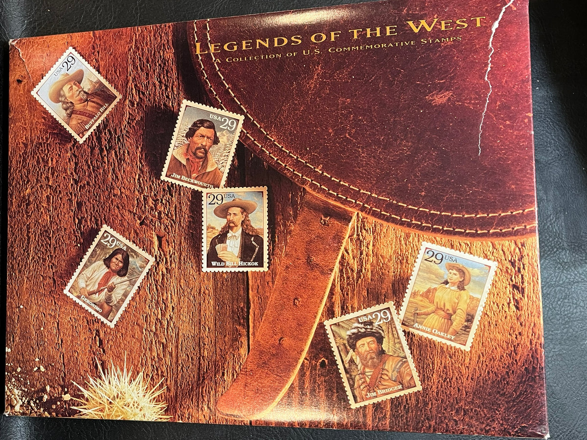 Legends of the West: A collection of U.S. Commemorative Stamps