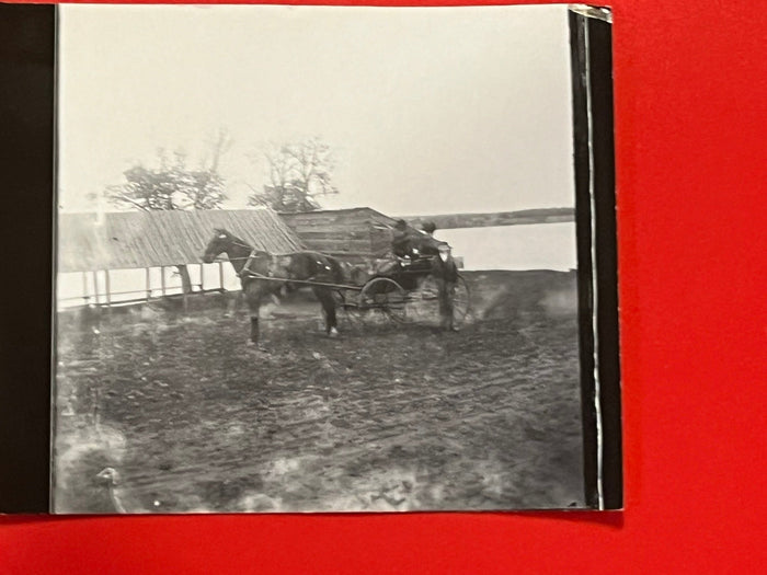 Trap and "Percy" Lake Phalen Minnesota 1898 - profile