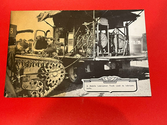 WWII - Army mobile lubricationb truck